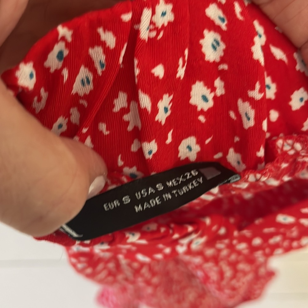 Zara Floral Dress Size S - Picture 6 of 7